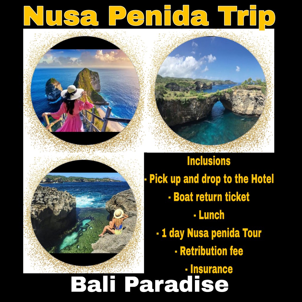 Full day trip west Nusa Penida full&nbsp;package